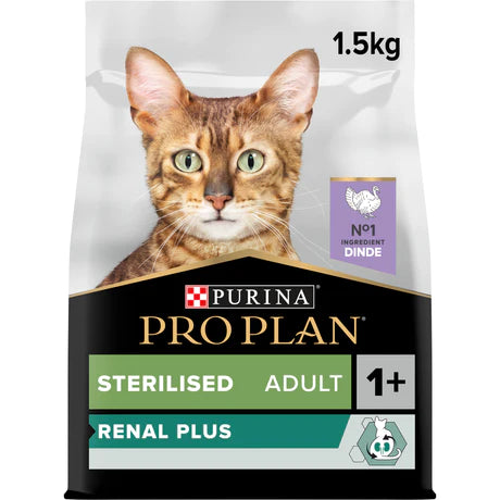 PRO PLAN STERILISED CAT TURKEY 1.5KG