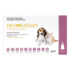 Revolution Puppy & Kitten 15mg (per pipette)