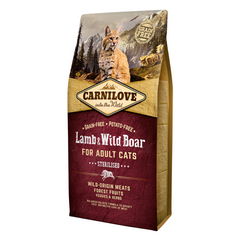 Carnilove Lamb & Wild Boar For Adult Cats