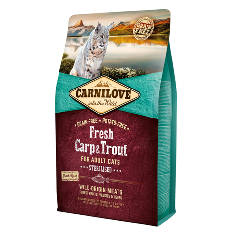 Carnilove Fresh Carp & Trout For Adult Cats